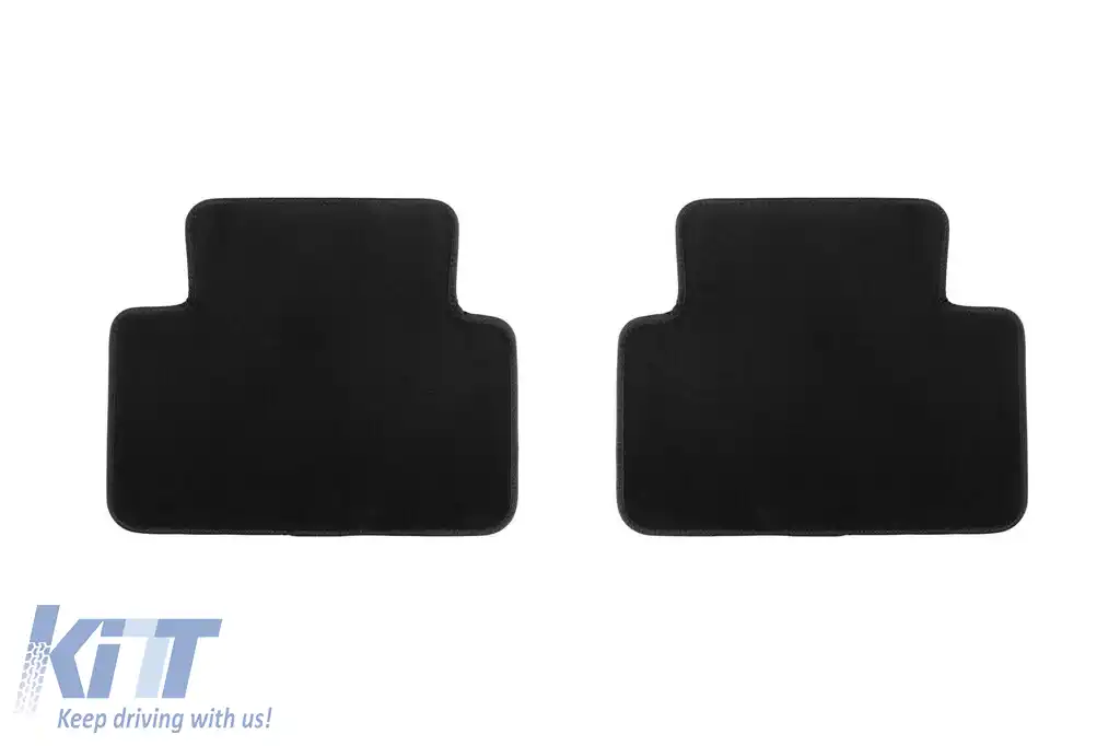 Tălpi textile cu trei straturi potrivite pentru Porsche Macan 2014-2020, set de 4 bucăți, negre-image-6241584