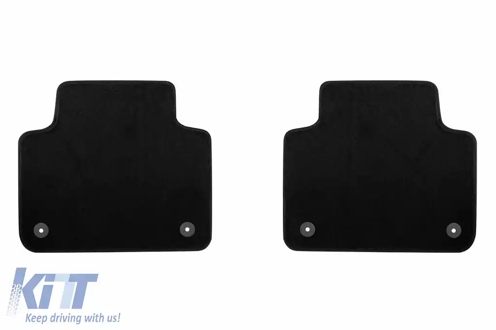 Tălpi textile cu trei straturi, potrivite pentru Porsche Cayenne după 2017, set de 4 bucăți, negre-image-6241595