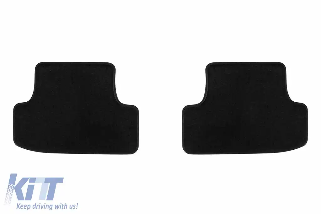 Tălpi textile cu trei straturi, potrivite pentru VW T-Roc după 2017, set de 4 bucăți, negre-image-6241661