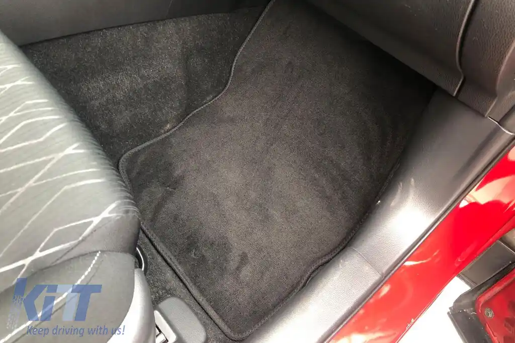 Tălpi textile cu trei straturi, potrivite pentru Mitsubishi Eclipse Cross după 2018, set de 4 bucăți, negre-image-6242383