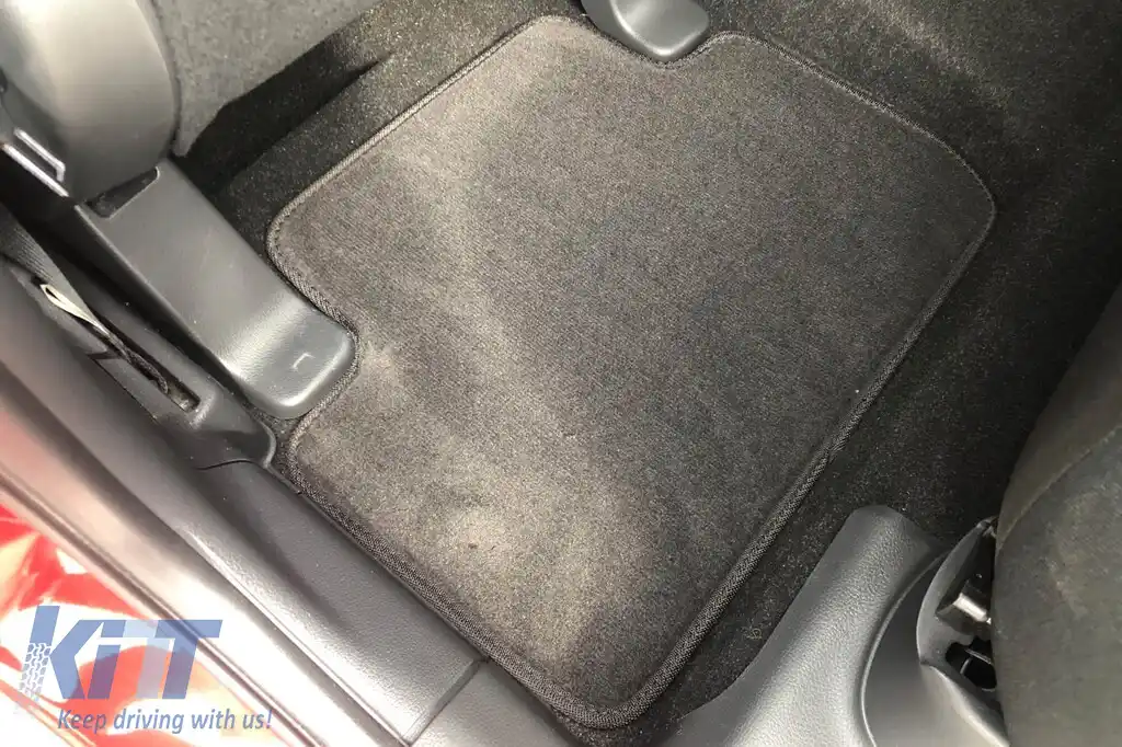 Tălpi textile cu trei straturi, potrivite pentru Mitsubishi Eclipse Cross după 2018, set de 4 bucăți, negre-image-6242384
