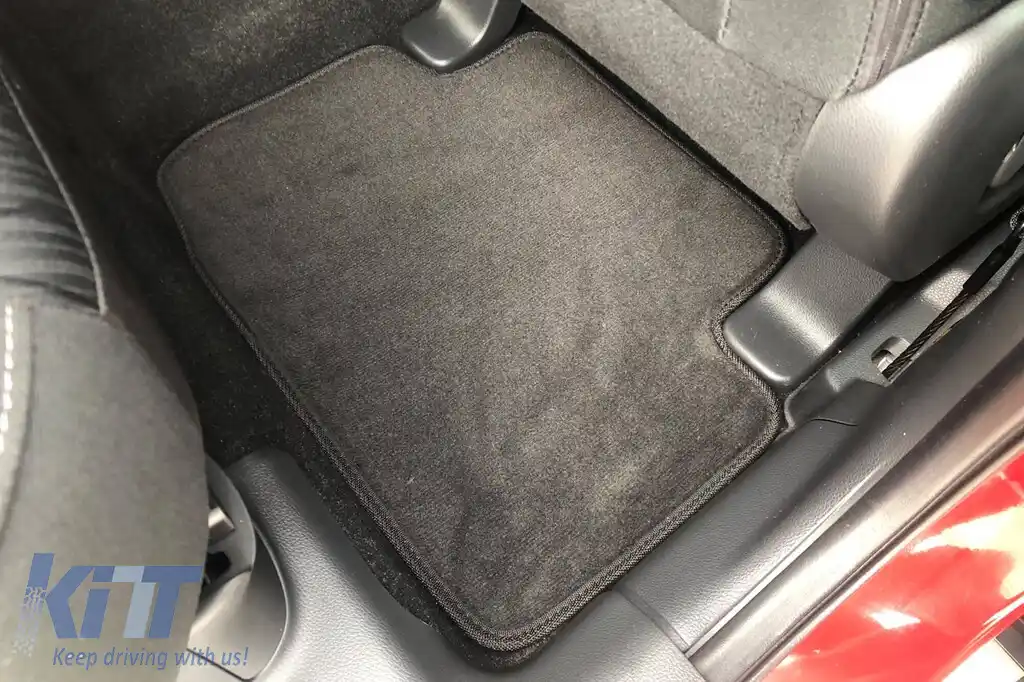 Tălpi textile cu trei straturi, potrivite pentru Mitsubishi Eclipse Cross după 2018, set de 4 bucăți, negre-image-6242385