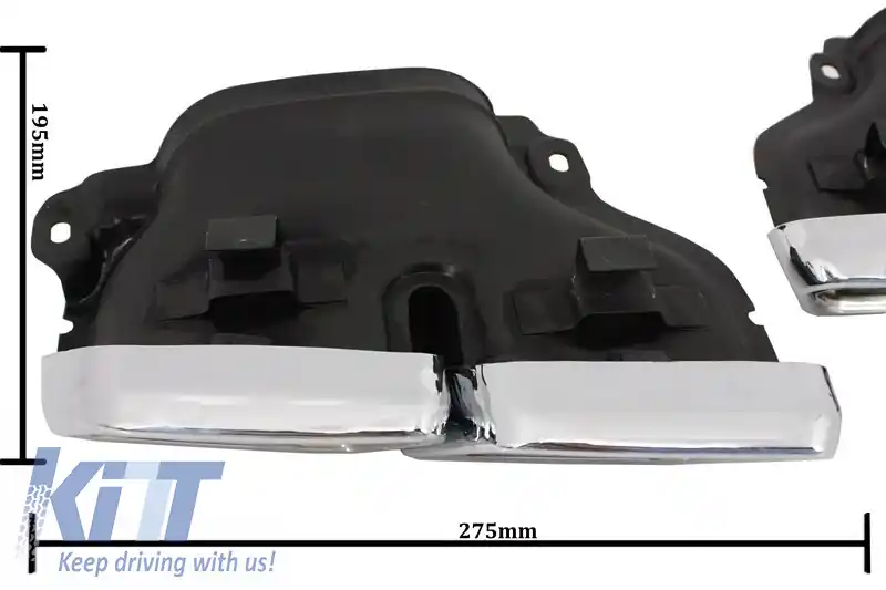 Tobe Ornament compatibil cu Mercedes S-Class W222 E-Class W212 S212 Facelift CLS W218 SL-Class R231 E63 S63 SL65 Design-image-6005968