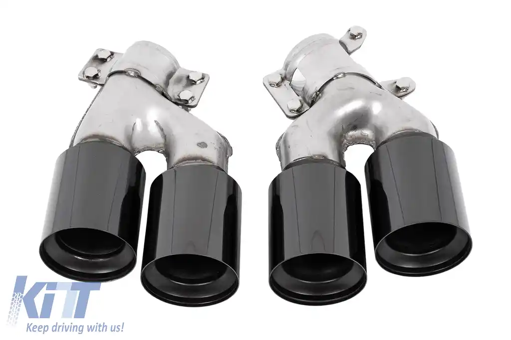 Tobe Ornamente compatibil cu BMW Seria 5 G30 G31 G38 (2016-2020) Seria 6 G32 (2016-2020) 540i Design Negru-image-6127519