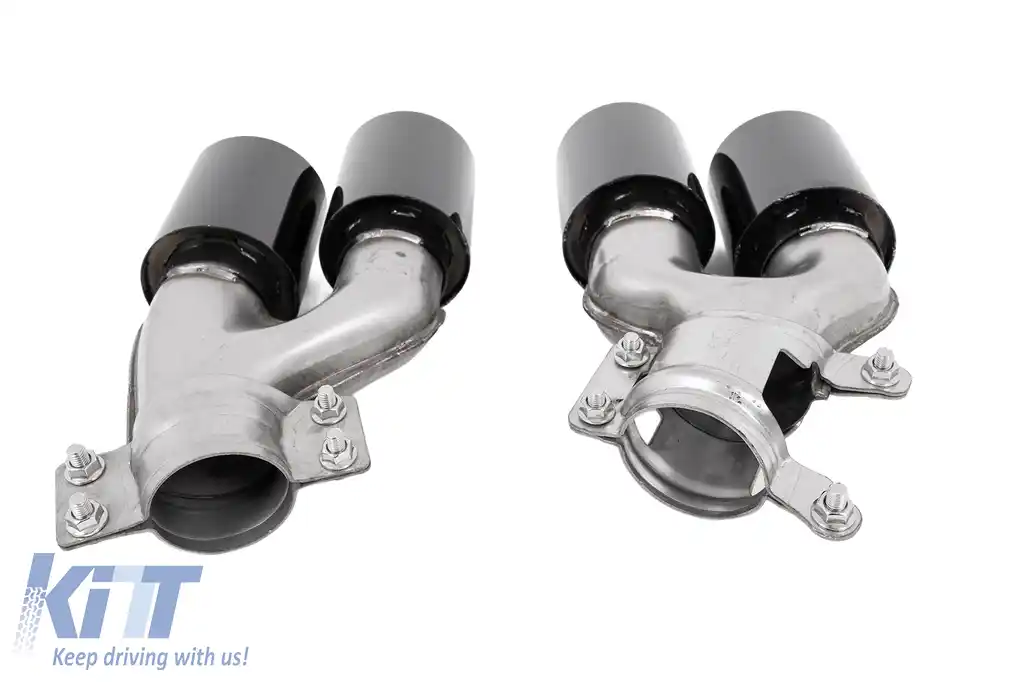 Tobe Ornamente compatibil cu BMW Seria 5 G30 G31 G38 (2016-2020) Seria 6 G32 (2016-2020) 540i Design Negru-image-6127524