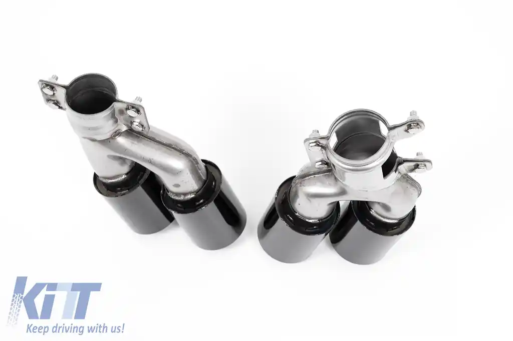 Tobe Ornamente compatibil cu BMW Seria 5 G30 G31 G38 (2016-2020) Seria 6 G32 (2016-2020) 540i Design Negru-image-6127525