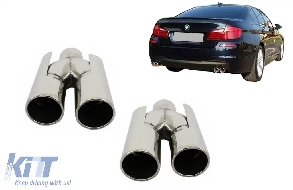 Tobe Ornamente compatibil cu sistemul de evacuare BMW E60 E90 E92 E93 F10 F30 M3 M5 M6 ACS Look