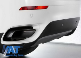 Tobe Ornamente Sistem de evacuare compatibil cu BMW X6 E71 (2008-2014) V8 Design Negru-image-6033858