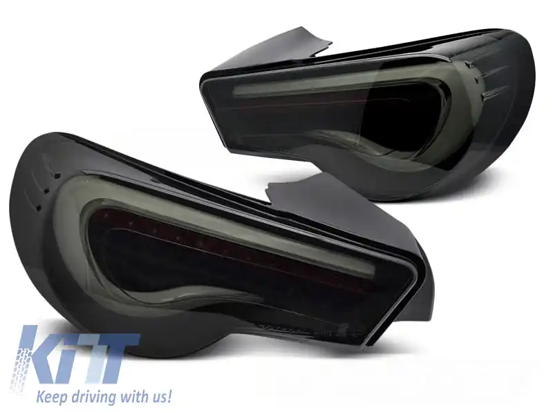 TOYOTA GT86 12-21 BARĂ LED NEAGRĂ FUMOASĂ ALBĂ SEQ