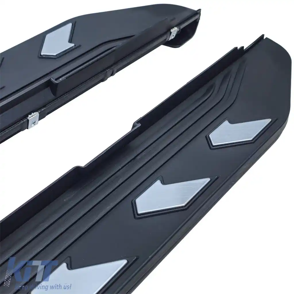 Trepte de acces protecție laterală stil OE negru potrivite pentru Peugeot 5008 2017-2024-image-6265969