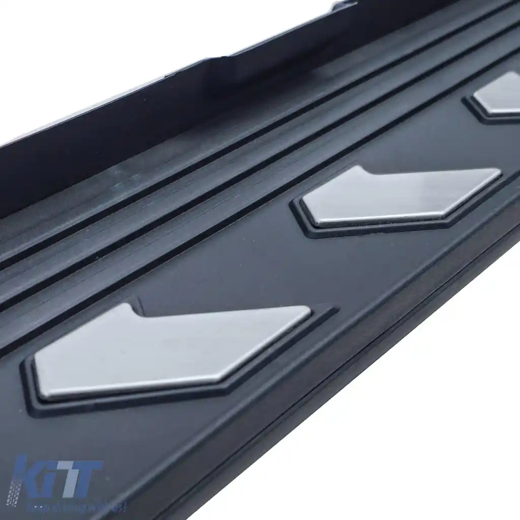 Trepte de acces protecție laterală stil OE negru potrivite pentru Peugeot 5008 2017-2024-image-6265970