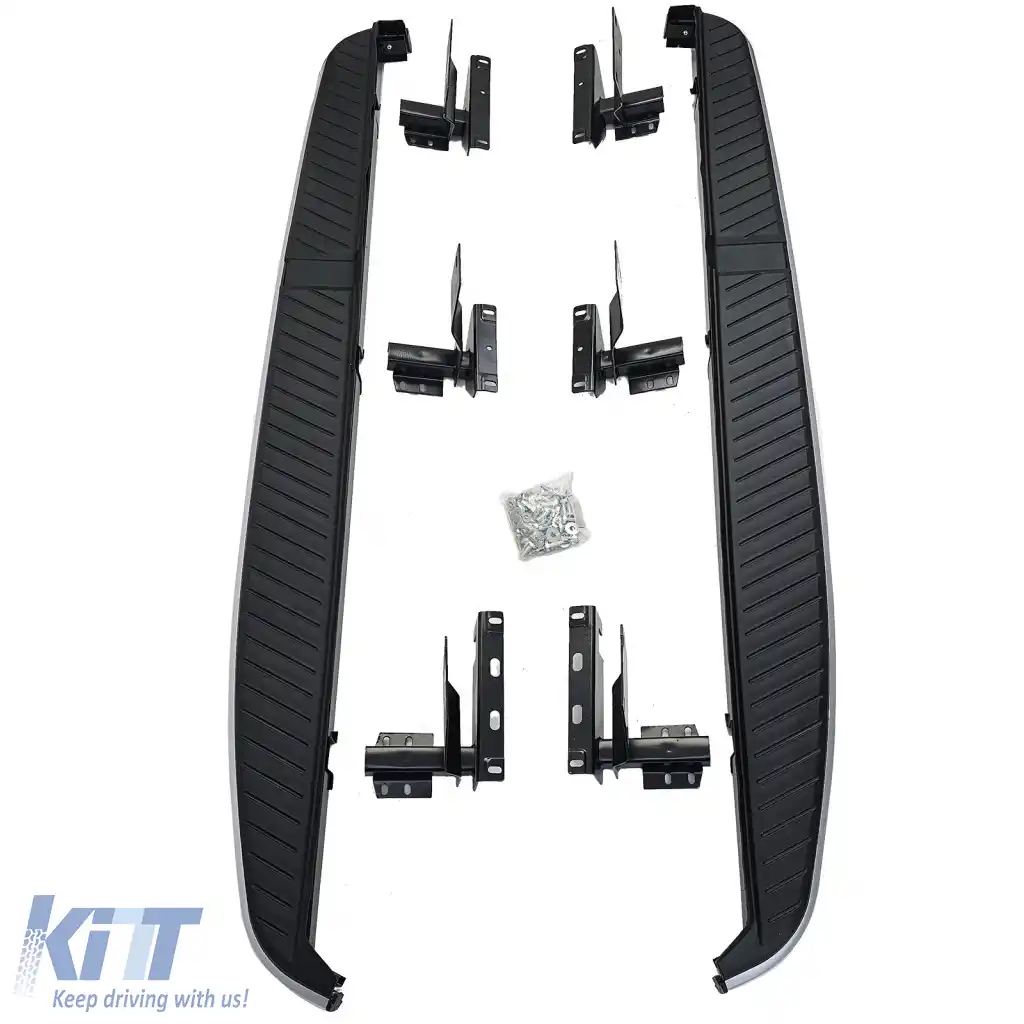 Trepte de acces stil OE negre, potrivite pentru Range Rover Sport L320 2005-2013-image-6263983
