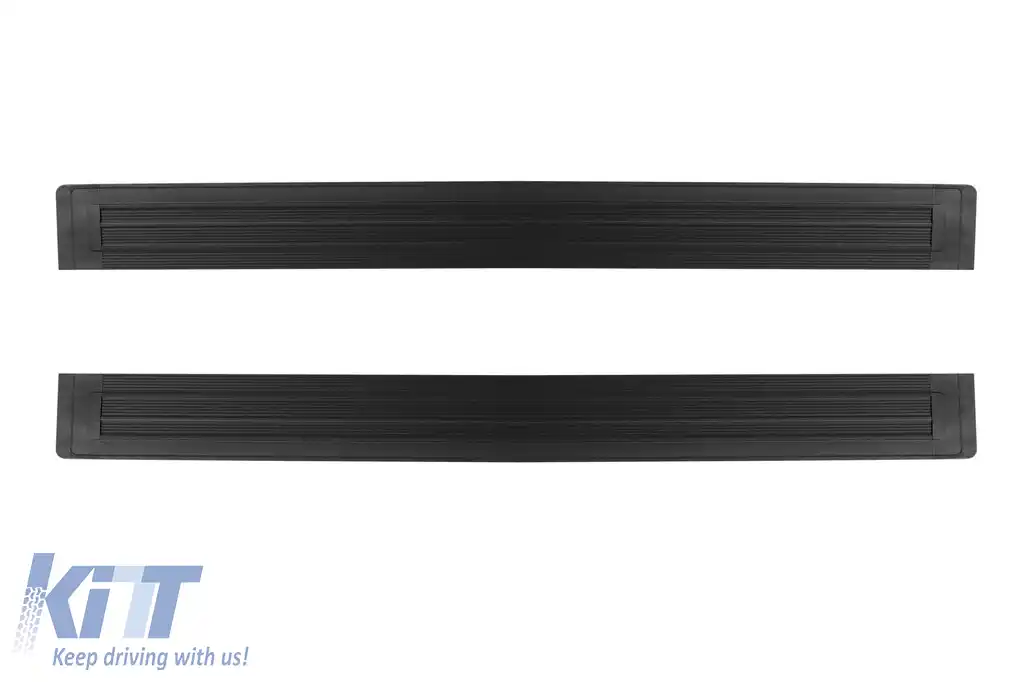 Trepte electrice suplimentare potrivite pentru Mercedes G-Class W464 G63 după 2018, pentru modelul cu trepte instalate din fabrică, pentru ampatament lung, cu capete laterale.