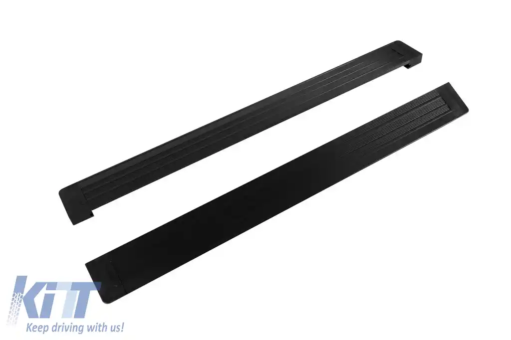 Trepte electrice suplimentare potrivite pentru Mercedes G-Class W464 G63 după 2018, pentru modelul cu trepte instalate din fabrică, pentru ampatament lung, cu capete laterale.-image-6231660