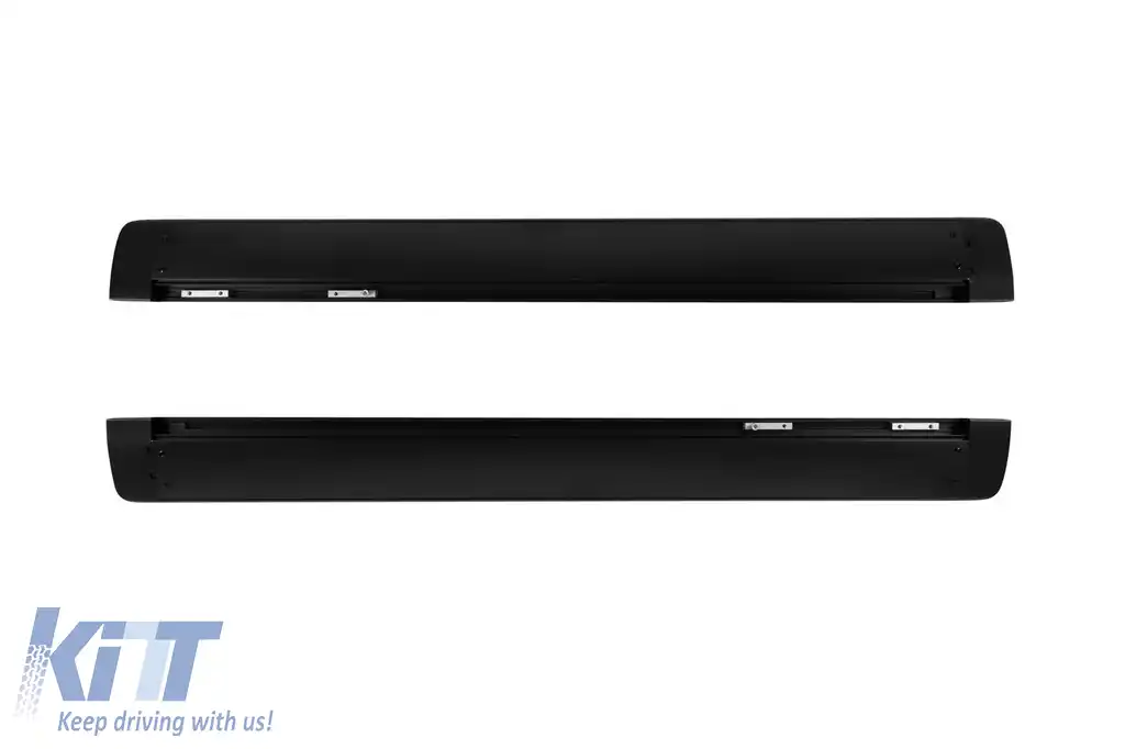 Trepte electrice suplimentare potrivite pentru Mercedes G-Class W464 G63 după 2018, pentru modelul cu trepte instalate din fabrică, pentru ampatament lung, cu capete laterale.-image-6231664