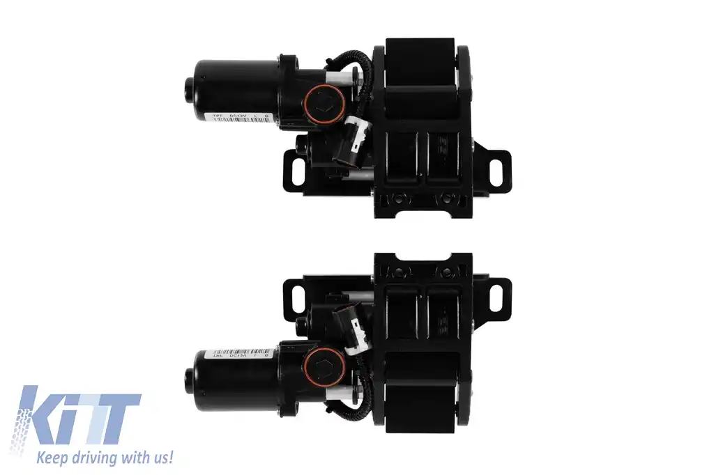 Trepte electrice suplimentare potrivite pentru Mercedes G-Class W464 G63 după 2018, pentru modelul cu trepte instalate din fabrică, pentru ampatament lung, cu capete laterale.-image-6231665