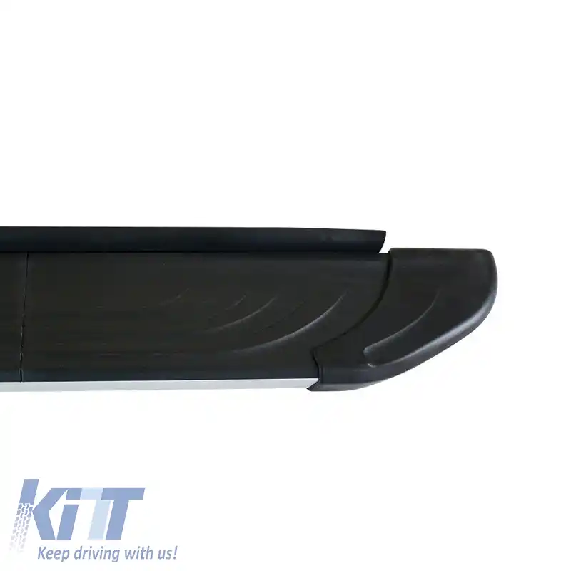 Trepte laterale APA (Argintiu-163cm) 2 bucăți din aluminiu fără suporturi-image-6321863