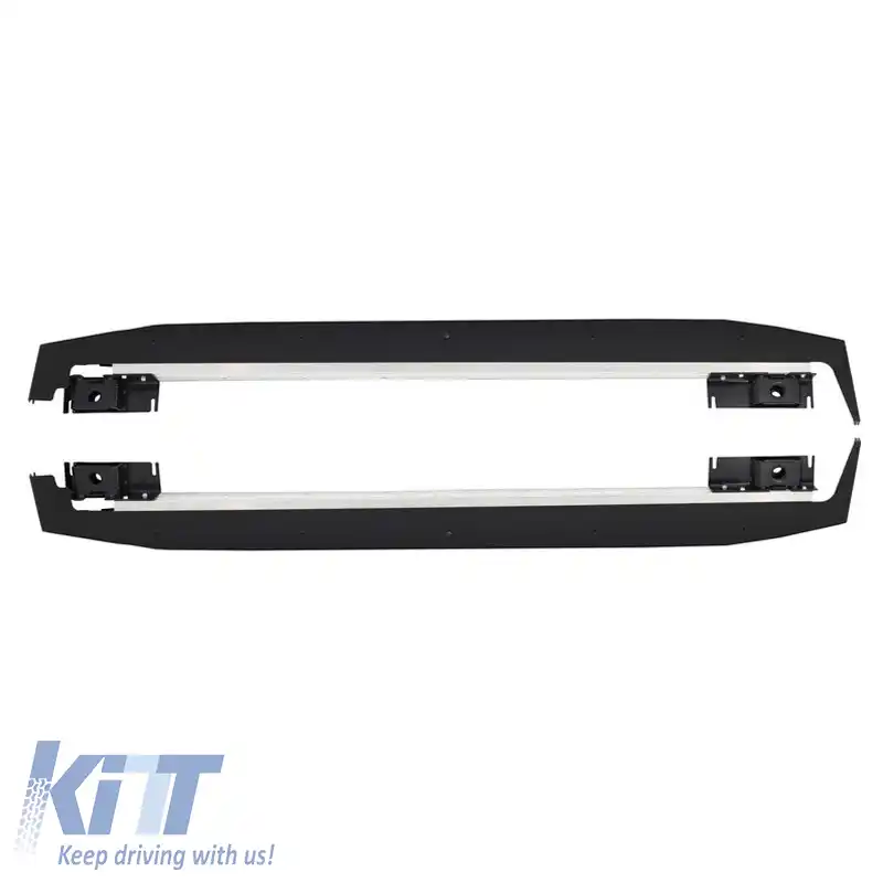 Trepte laterale, bare de protecție, potrivite pentru Mercedes-Benz ML-Class (W164) 05-11 2 buc.-image-6298741