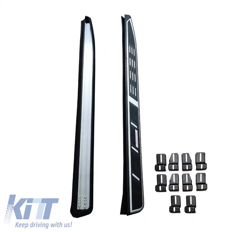 Trepte laterale bare de protecție potrivite pentru Peugeot 2008 2020+ 2 buc.-image-6314764