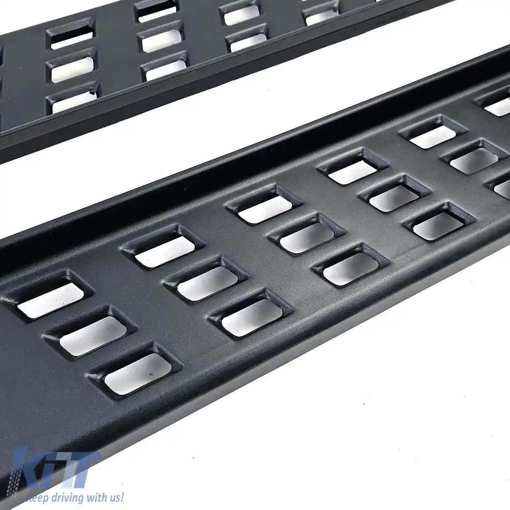 Trepte laterale negre potrivite pentru Ford Ranger T6 T7 T8 12-23-image-6204316