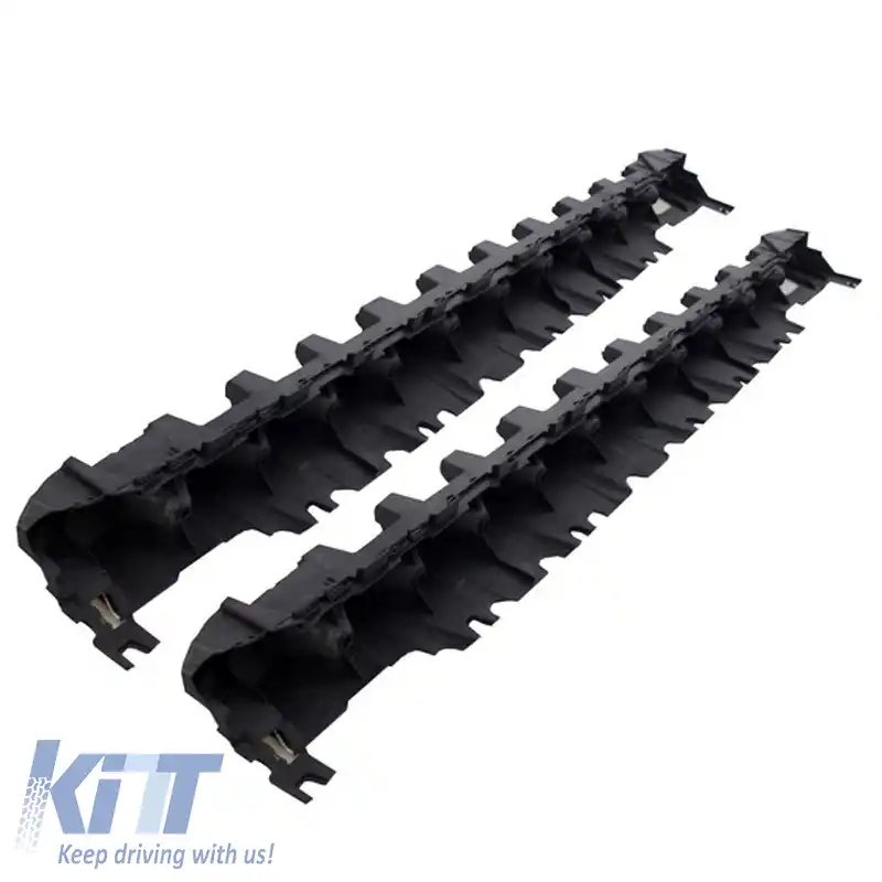 Trepte laterale plăci de rulare potrivite pentru Mercedes-Benz GLK-Class (X204) 08-15 2 buc.-image-6298732