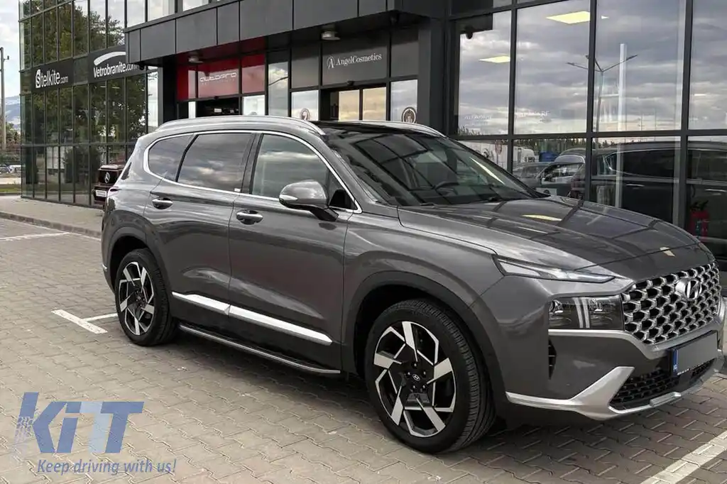 Trepte laterale potrivite pentru Hyundai Santa Fe 2019-2024-image-6212778