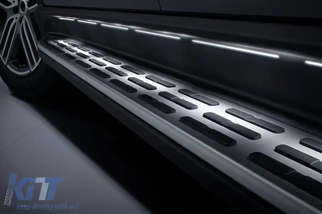 Trepte potrivite pentru Mercedes GLE W167 după 2019 cu iluminare LED-image-6131908
