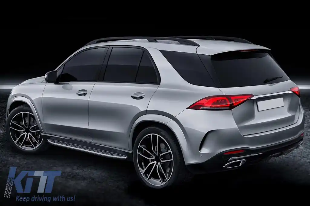Trepte potrivite pentru Mercedes GLE W167 după 2019 cu iluminare LED-image-6131917
