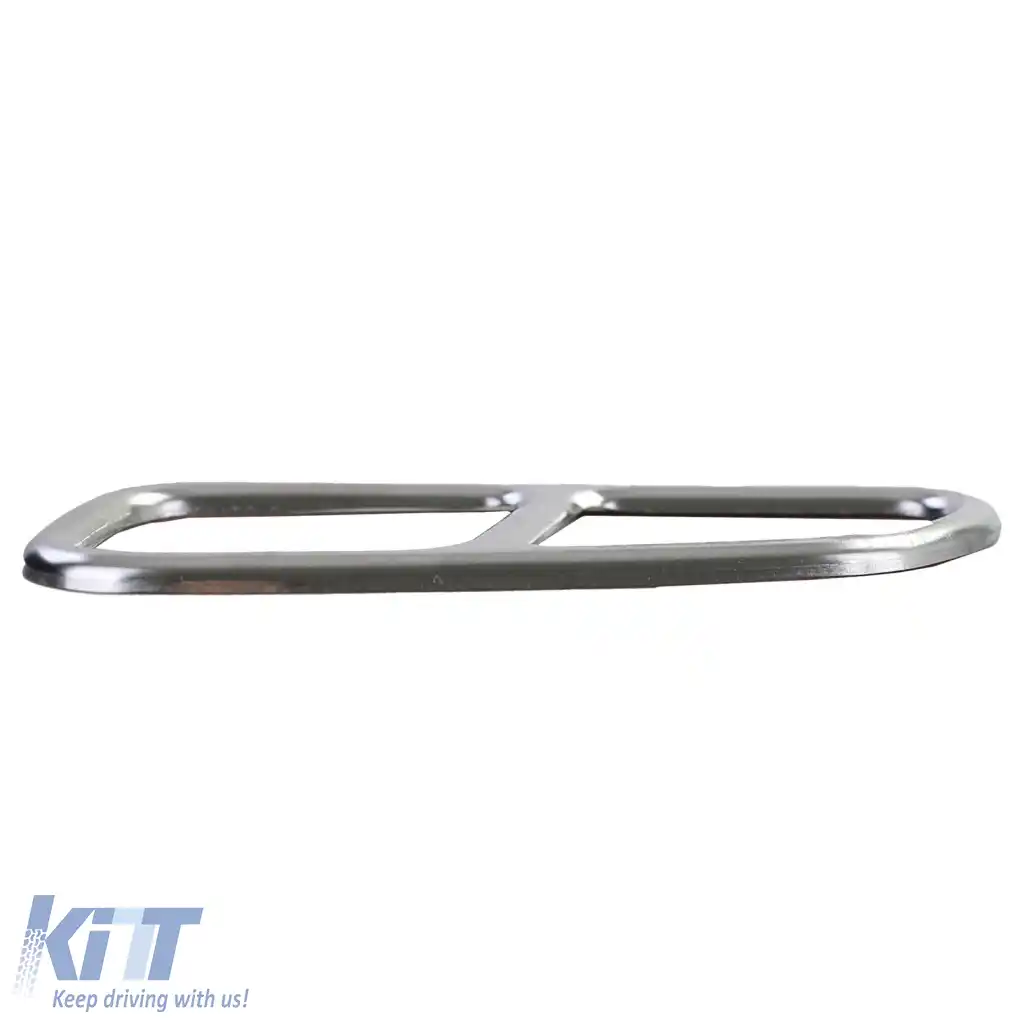 Trimuri cromate pentru teava de esapament, aspect 4-tuburi, potrivite pentru Mercedes SLK R171 08-11-image-6264228