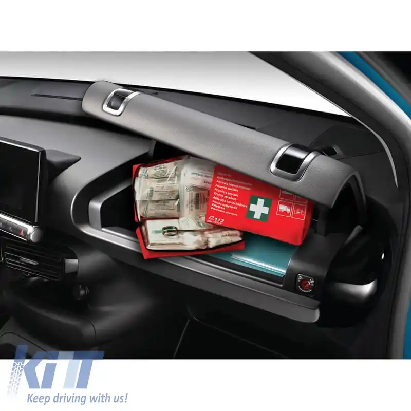 Trusă de Prim Ajutor DIN 13164 24.5 x 16 x 7 cm Auto+ cu 39 Articole 2707300-image-6324217