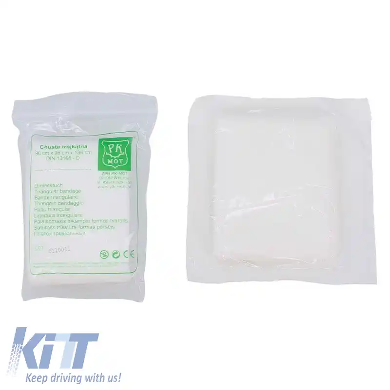 Trusă de Prim Ajutor DIN 13164 24.5 x 16 x 7 cm potrivită pentru Mașină + Cu 39 de Articole 2707300-image-6324766