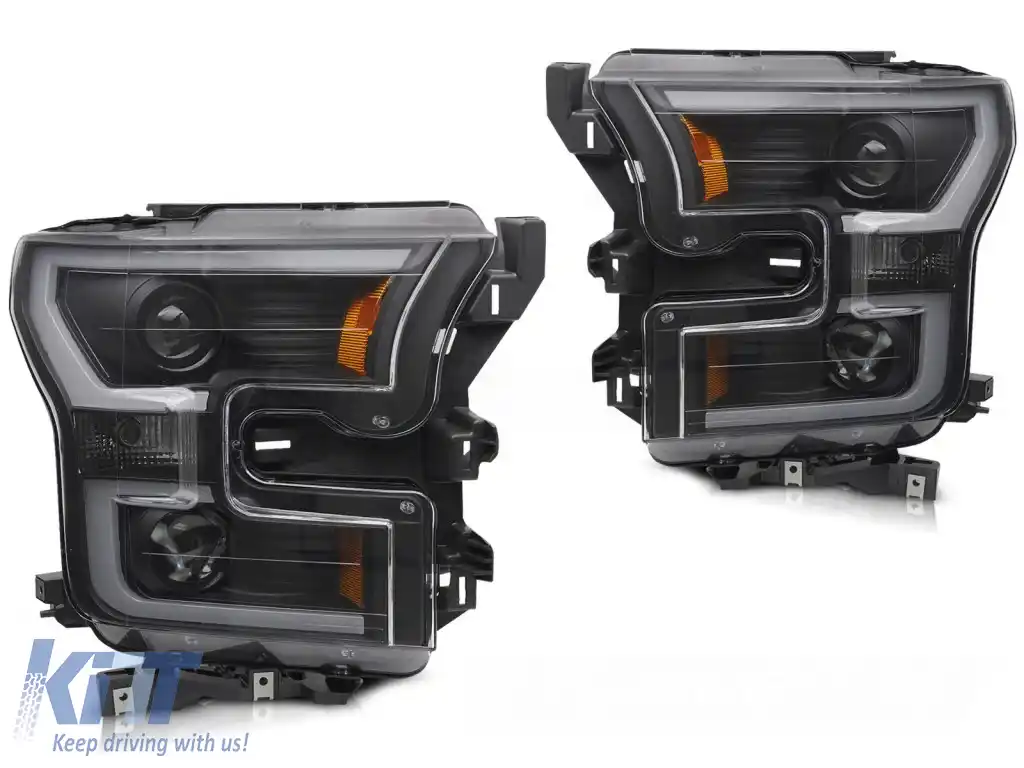 TUBUL DE FARURI DUBLU NEGRU potrivit pentru FORD F150 MK13 14-17