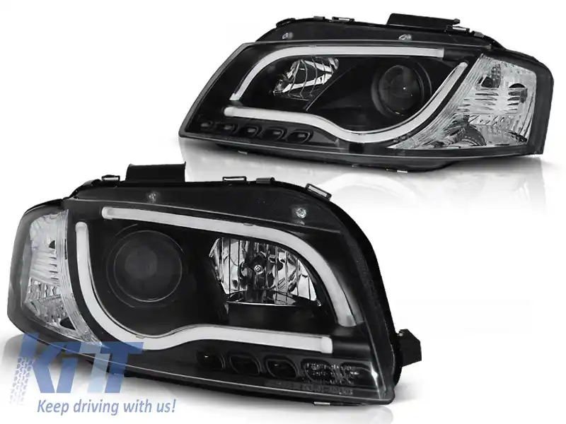 image-7-TUBUL DE FARURI LUMINA DRL NEGRU potrivit pentru AUDI A3 8P 05.03-03.08