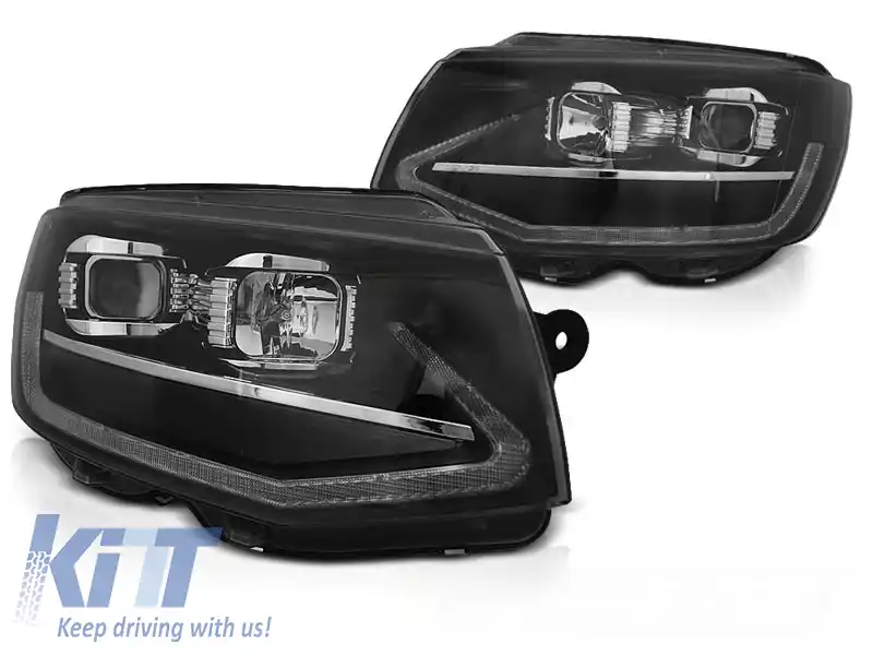 image-42-TUBUL DE FARURI NEGRU DRL SEQ potrivit pentru VW T6 15-19