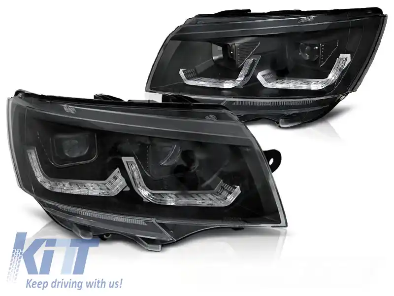 image-14-TUBUL DE FARURI NEGRU DRL SEQ potrivit pentru VW T6.1 20-