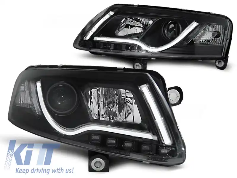 image-3-TUBUL DE FARURI XENON LUMINA DE ZI NEGRU potrivit pentru AUDI A6 C6 04-08