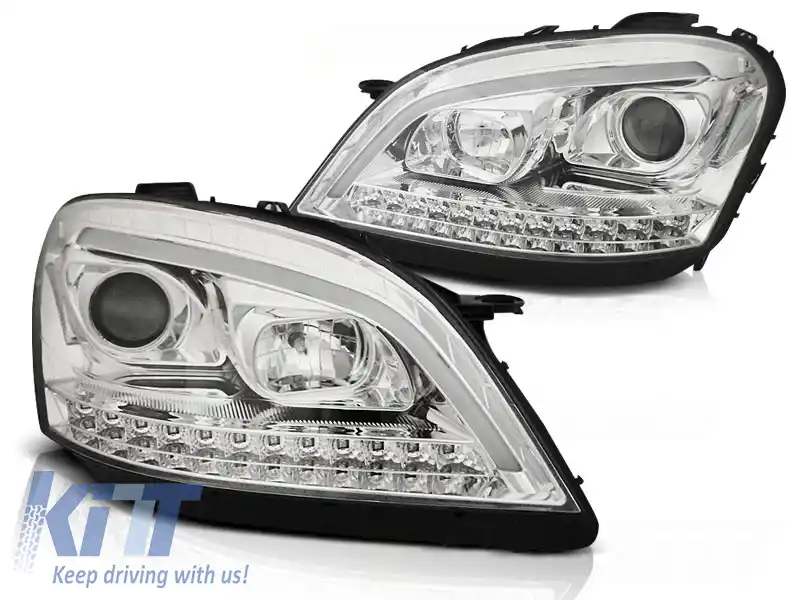 TUBURI FARURI LUMINA CHROME SEQ potrivit pentru MERCEDES W164 ML M-KLASA 05-07