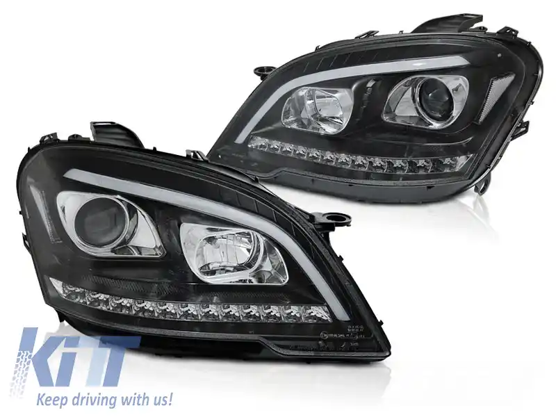 TUBURI FARURI LUMINA NEAGRA SEQ potrivit pentru MERCEDES W164 ML M-KLASA 09-11