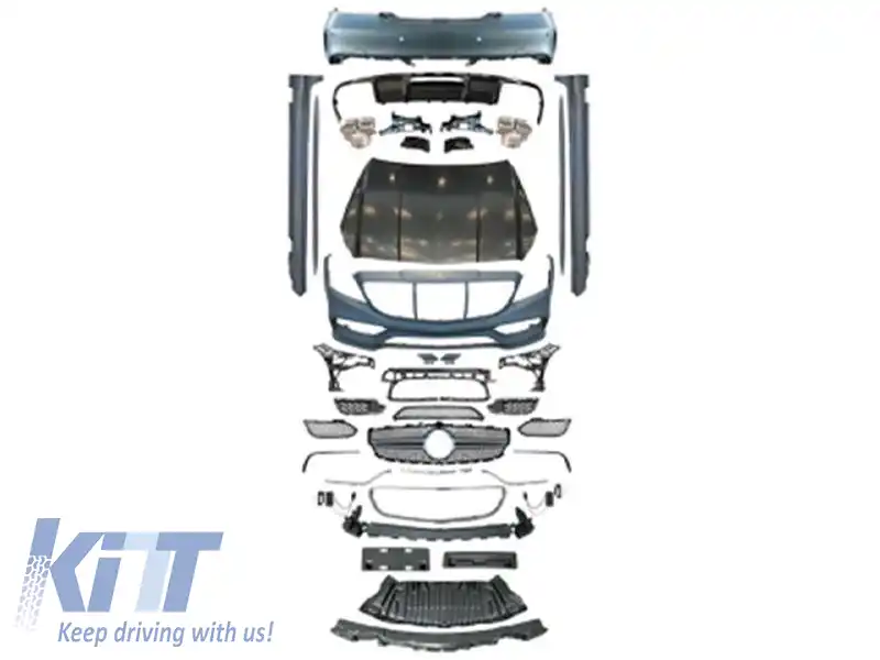 Tuning conversie design A potrivit pentru Mercedes CLS C218 2011-2013 la CLS C218 2014-2017