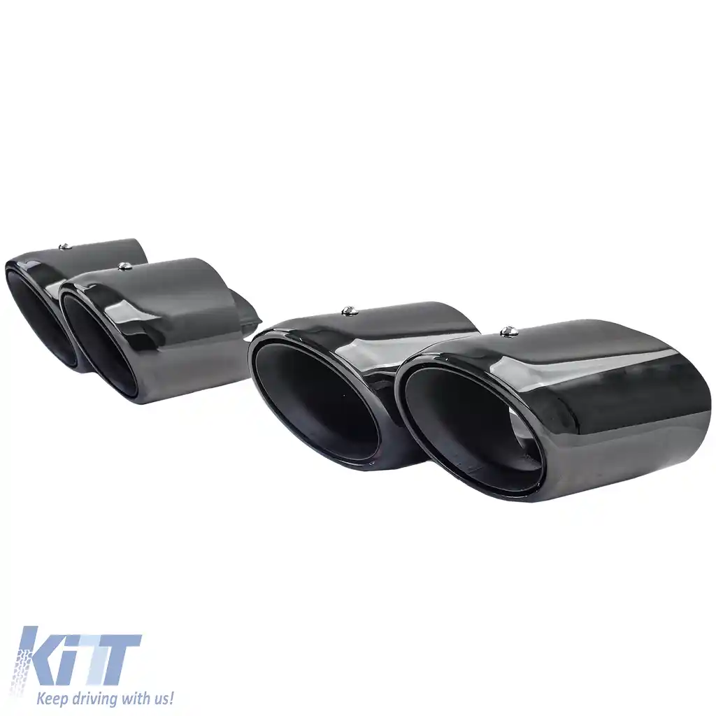 Tăvițe de eșapament duble negre, potrivite pentru Porsche Panamera 971 243kW 330CP-image-6204121