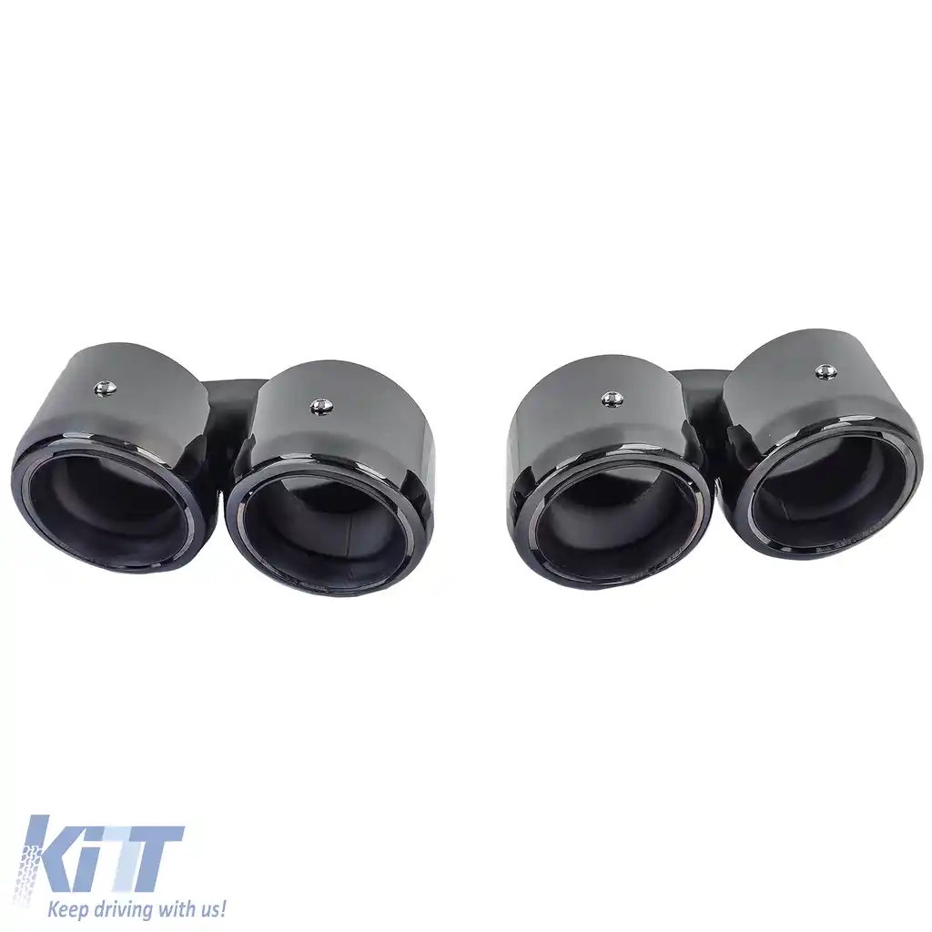 Tăvițe de eșapament duble negre, potrivite pentru Porsche Panamera 971 243kW 330CP-image-6204122