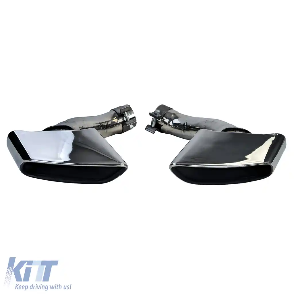 Tăvițe de eșapament pătrate M50 look din oțel inoxidabil, potrivite pentru BMW X6 30d 40d E71 08-14-image-6206971