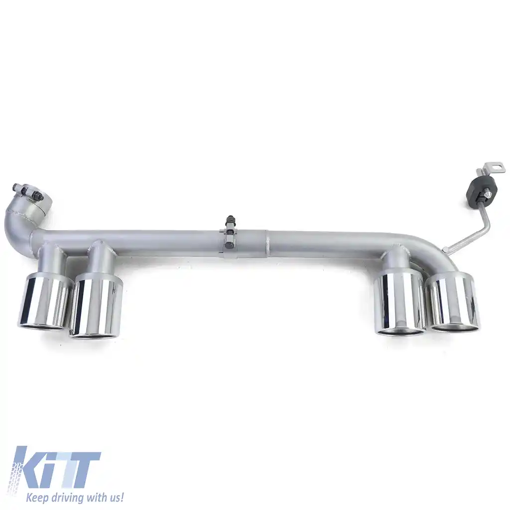 Tăvițe de evacuare duplex, aspect potrivit pentru BMW F30 F31 318 320 F32 F33 F36 418 420-image-6204403