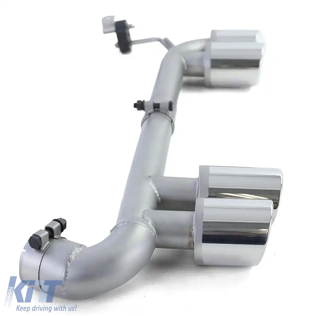 Tăvițe de evacuare duplex, aspect potrivit pentru BMW F30 F31 318 320 F32 F33 F36 418 420-image-6204405