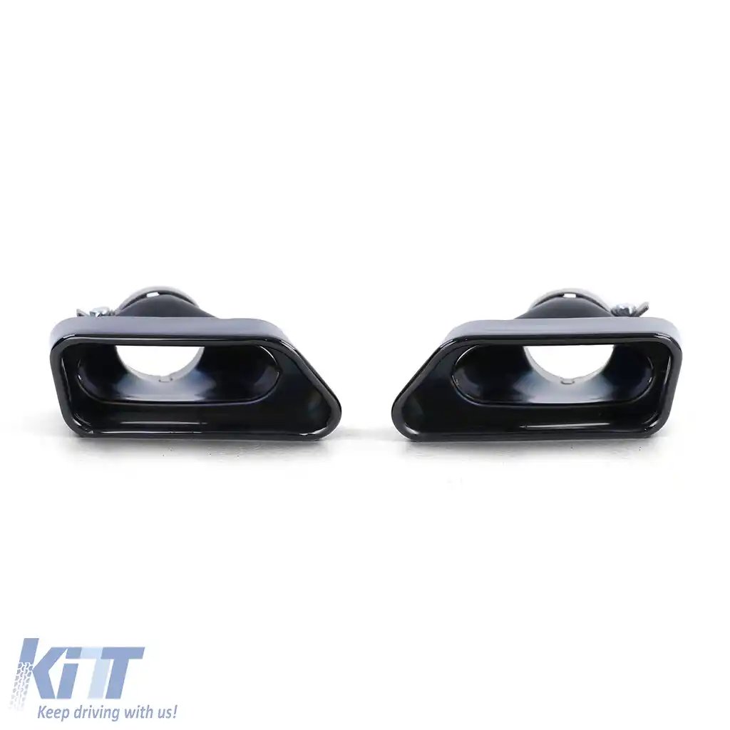 Tăvițe de evacuare V8 550 stil negru, potrivite pentru BMW Seria 5 F10 F11 535i 535d-image-6205170