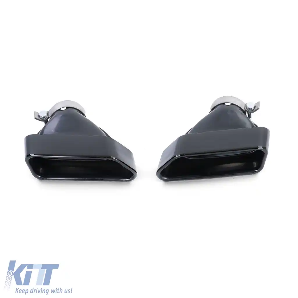Tăvițe de evacuare V8 550 stil negru, potrivite pentru BMW Seria 5 F10 F11 535i 535d-image-6205171
