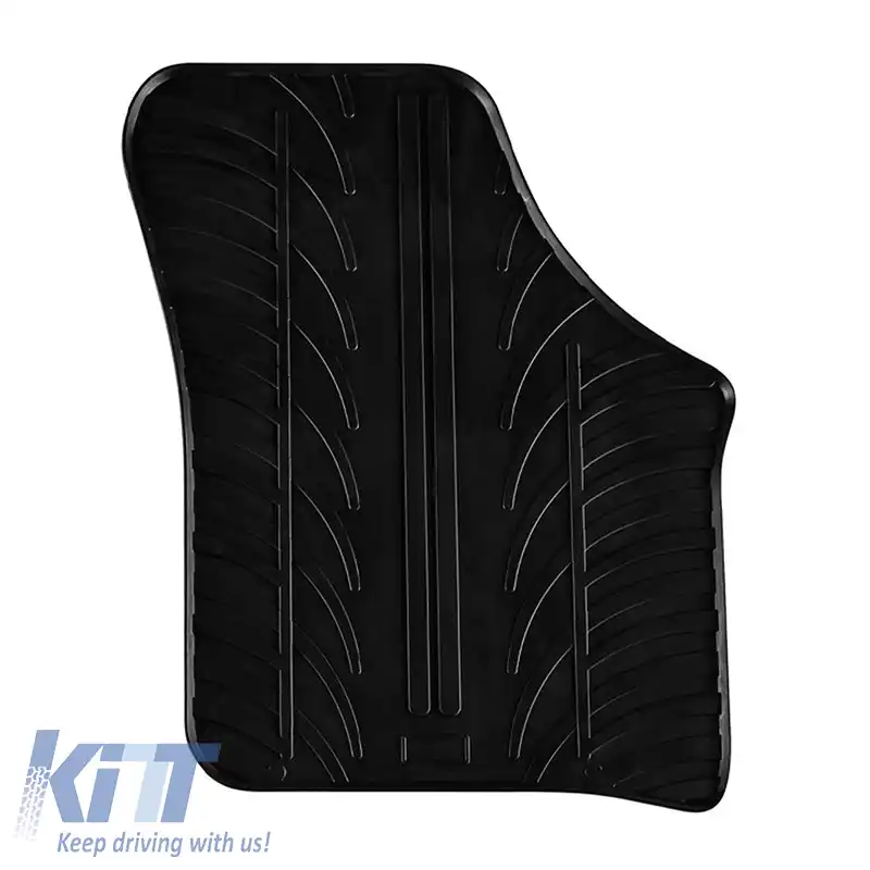 Tăvițe din cauciuc Gledring 0655 potrivite pentru VW E-UP 2019- / Skoda Citigo IV 2019- / Seat MII Electric 2019- Negre 4 Piese-image-6304569