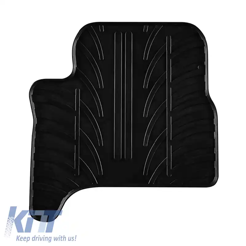 Tăvițe din cauciuc Gledring 0655 potrivite pentru VW E-UP 2019- / Skoda Citigo IV 2019- / Seat MII Electric 2019- Negre 4 Piese-image-6304570