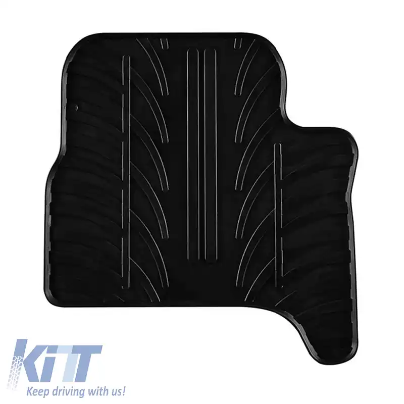 Tăvițe din cauciuc Gledring 0655 potrivite pentru VW E-UP 2019- / Skoda Citigo IV 2019- / Seat MII Electric 2019- Negre 4 Piese-image-6304571