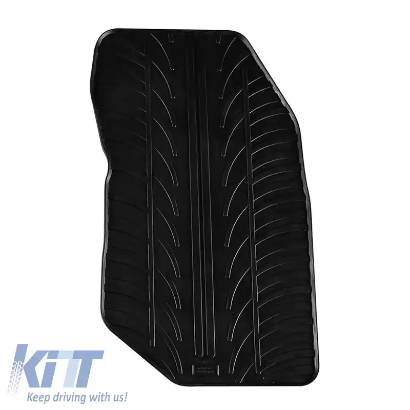 Tăvițe din cauciuc Gledring 0728 potrivite pentru Citroen C4 Hatchback 2021- Negre 4 Piese-image-6304577